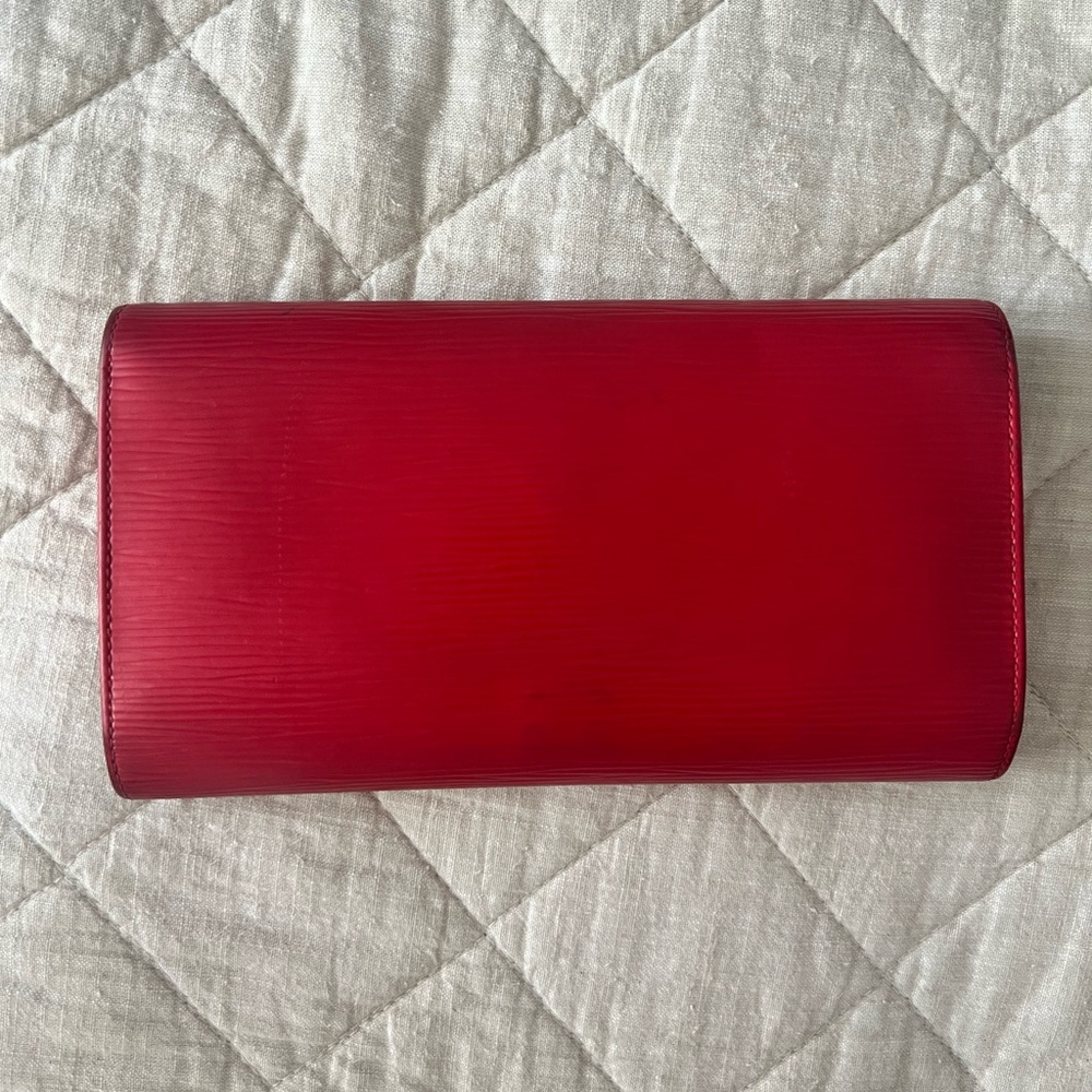 Louis Vuitton epi red wallet - Picture 11 of 11